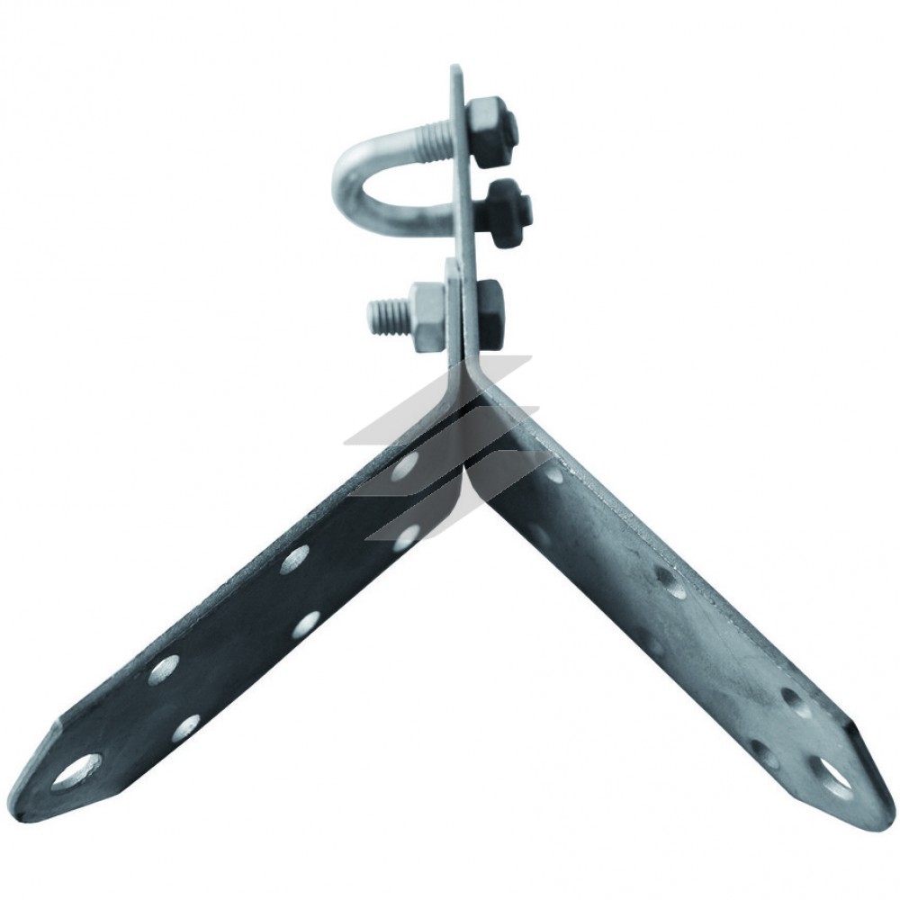 Тримач ізолюючої штанги, кутовий, HDG, KovoFlex